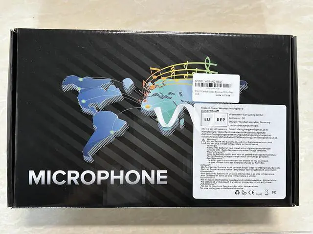 Alt view image 2 of 7 - Wireless Microphone,Rechargeable Wireless Dual Microphone,Dual Handheld Dynamic Wireless Mic for  Singing, Wedding, DJ, Party, Speech, Church, Class Use,PA System,200ft,Gray&Red