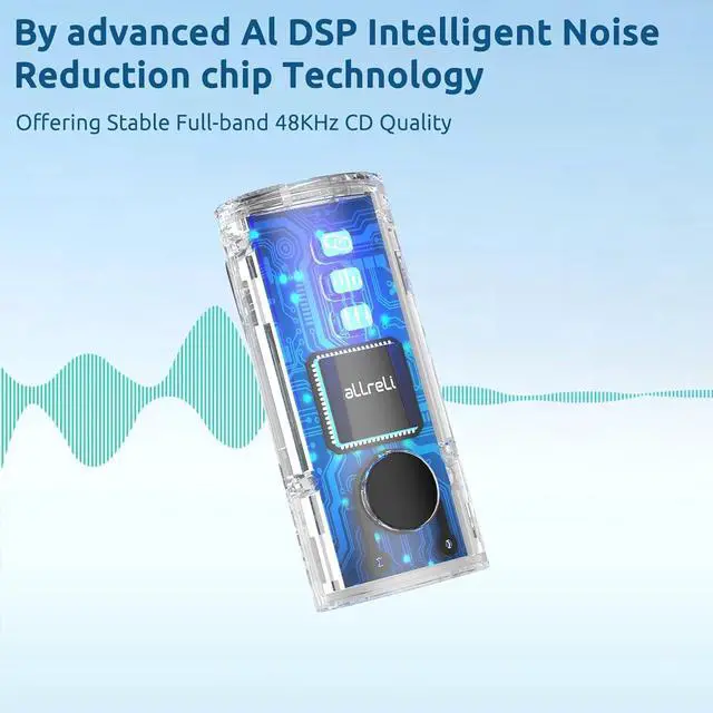 Alt view image 3 of 7 - Wireless Lavalier Microphones AI Noise Reduction Universal for All USB-C (iPhone 15) and Lightning (iPhone 13/X) Devices, Ideal for Video Recording, Vlogging, YouTube, and TikTok, M5 Pro