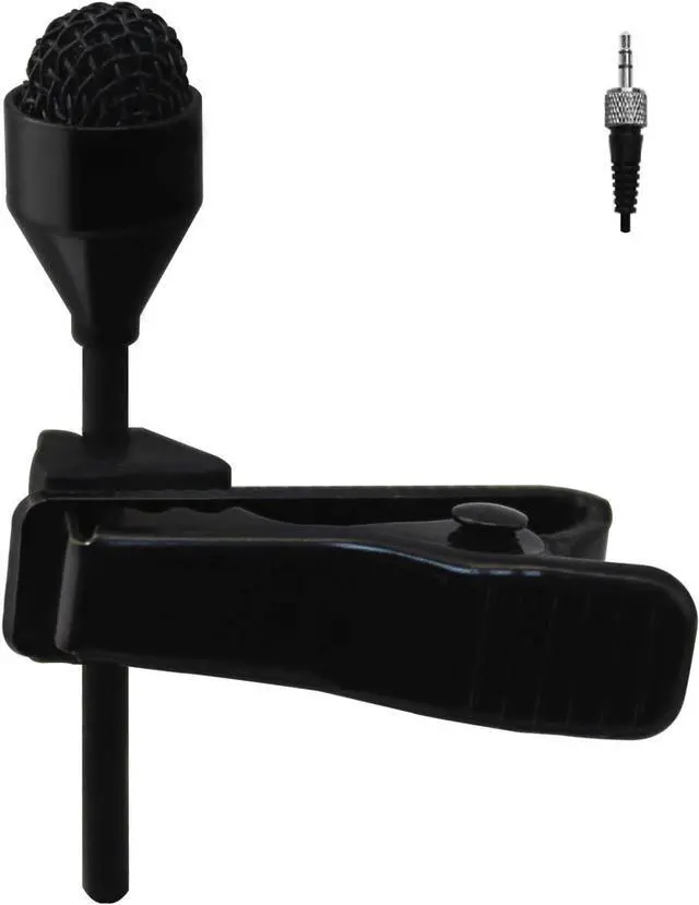 Main image of J K Pro Lavalier Lapel Microphone MIC-J 044 Compatible with Sennheiser Wireless Transmitter - Omnidirectional Condenser Mic