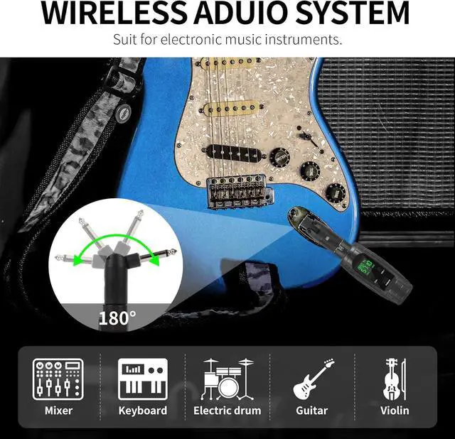 Alt view image 5 of 7 - XTUGA U95 Wireless XLR Transmitter and Receiver Wireless Microphone Adapter, UHF Wireless XLR Receiver Rechargeable Wireless Microphone Transmitter Receiver for XLR Microphones & PA System