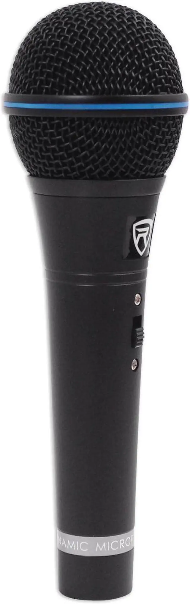 Alt view image 2 of 7 - Rockville RMM-XLR Dynamic Cardioid Professional Metal Microphone W/10' XLR Cable., Black