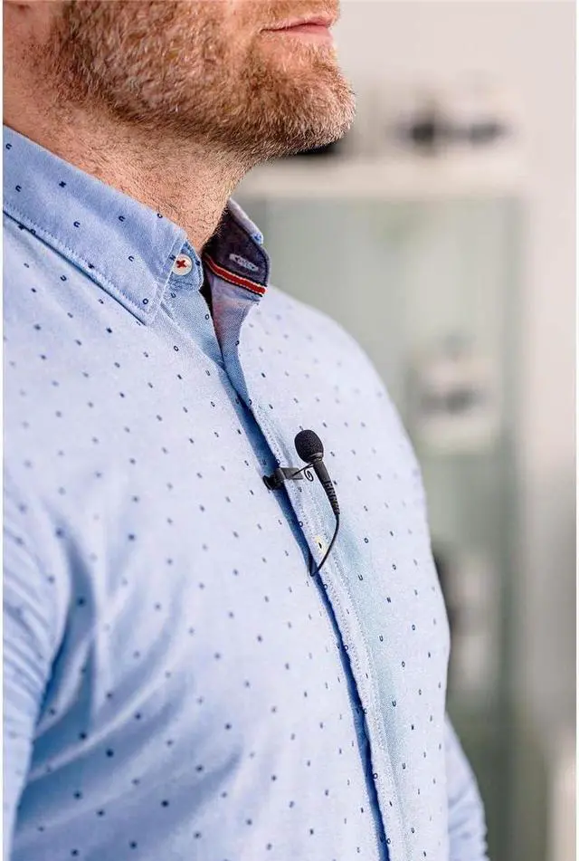 Alt view image 6 of 6 - Rode RODElink LAV Omnidirectional Locking Lavalier Microphone,Black
