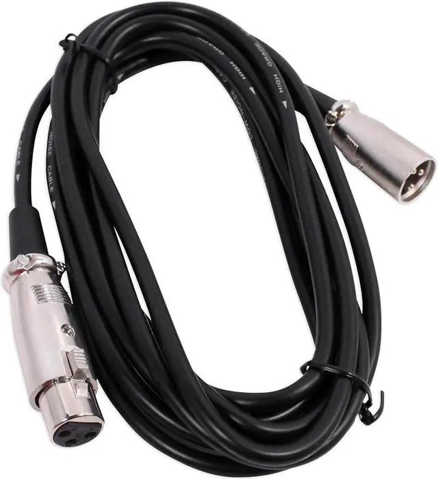 Alt view image 4 of 7 - Rockville RMM-XLR Dynamic Cardioid Professional Metal Microphone W/10' XLR Cable., Black
