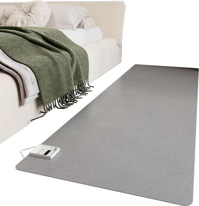 Main image of Infrared Radiant Floor Heater, Electric Heated Area Rug, Electric Heating Carpet, Indoor Floor Heater, Waterproof/6 Gear Adjustment, Great for Yoga,60x190cm