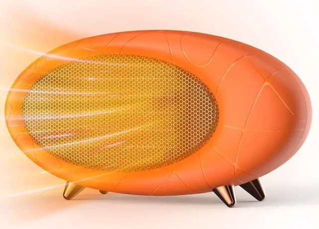 Main image of Desk Heater,600W Small Desk Heater for Indoor Use,Fast Safety Heat Personal Desktop Heater for Bedroom Table Home Indoor Use(Orange)