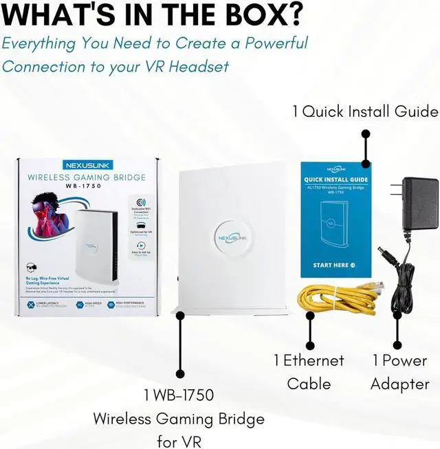 Alt view image 4 of 5 - Wireless Gaming Bridge - High-Speed & Performance AC1750 with MU-MIMO for Low Latency, 2 Gigabit Ethernet Ports, Plug & Play - Gaming & Streaming, Private Point-to-Point LAN - Single Unit