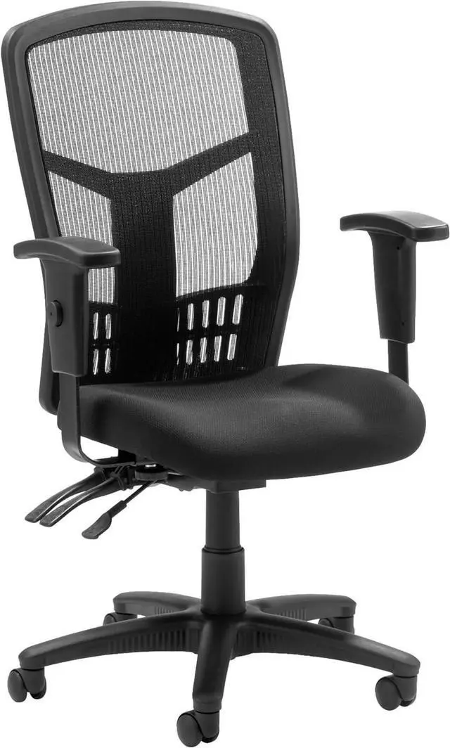Main image of Lorell, LLR86200, Executive High-back Mesh Chair