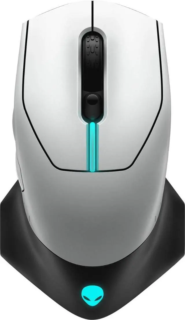 Main image of Alienware Wired/Wireless Gaming Mouse 610M-Light, Lunar Light