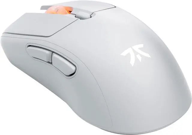 Alt view image 5 of 7 - Fnatic BOLT White Wireless Gaming Mouse - Pixart 3370 Sensor, 69g, WiFi & Bluetooth Battery Life 110-210h, USB-C Charging, Kailh GM 8.0 Switches, 4 Profiles, 4 DPI Stages, Virgin PTFE Skates (Windows)