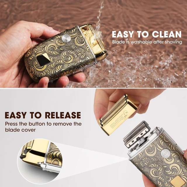 Alt view image 5 of 7 - Foil Shavers for Men Electric Razor, Body Trimmer and Clippers for Men, Mens Grooming Kits with LED Display, Waterproof