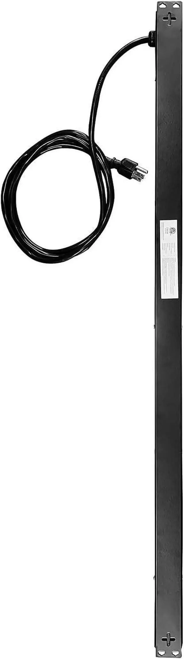Alt view image 4 of 5 - Stanley 31610 SurgeMax Pro 9 Outlet Metal Surge Protector, Black, 6 ft