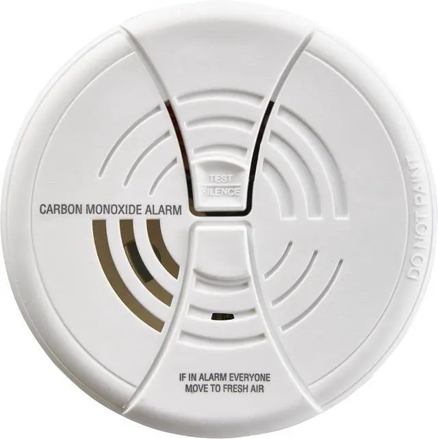 Main image of FIRST ALERT Carbon Monoxide Alarm | BRK CO250 Battery Operated Carbon Monoxide Detector With 9-Volt Battery & Two Silence Features