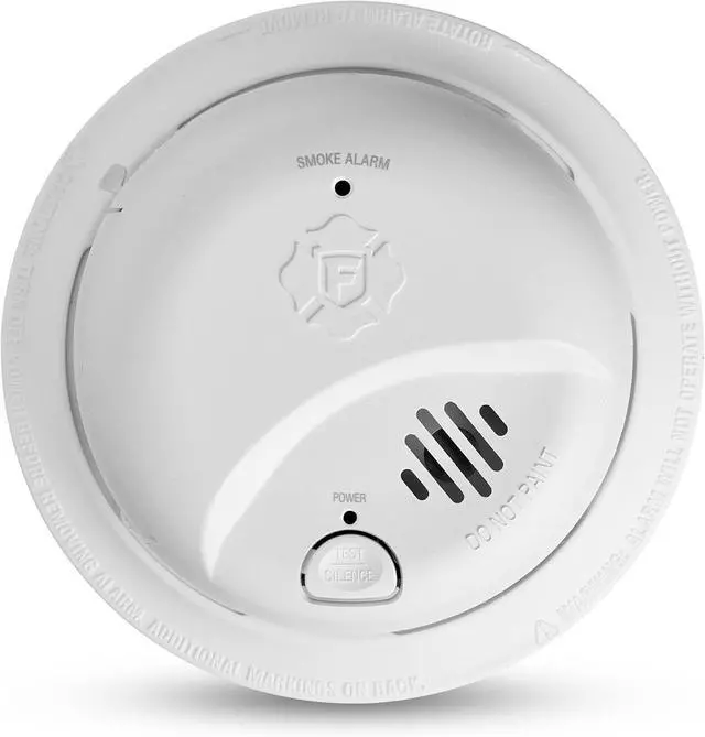 Main image of First Alert SMI100-AC, Hardwire Interconnect Smoke Alarm with Battery Backup, 1-Pack