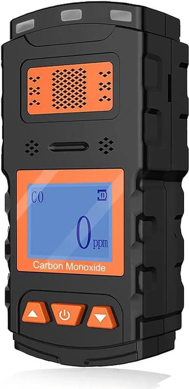 Main image of CO Carbon Monoxide Detector with Visual, Audible, and Vibrating Alerts, Handheld CO Monitor, Portable CO Gas Alarm for Home and Travel, Battery Operated, Alarm Logger, X-1