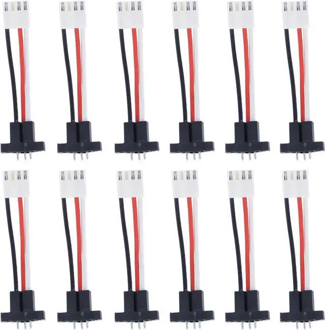 Main image of First Alert BRK ADK-12 Smoke Alarm Adapter Plug for Kidde Hardwire Smoke Alarms, Pack of 12, White/Black