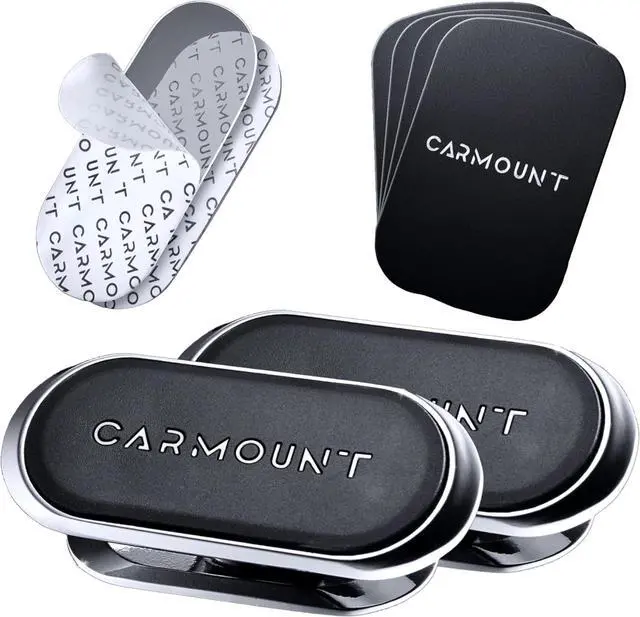 Main image of F1 Dashboard Car Mount | Magnetic Phone Holder for Car, Ultra Strong 8X N52 Magnets, 360° Rotation, Universal Dash Mount for All Phones (2-Pack) | Car Mount Magnet