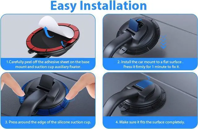 Alt view image 7 of 7 - for Magsafe Car Mount,Strong Magnets & Low Profile Magnetic Phone Holder for Car Dashboard Windshield Universal Hands Free Car Phone Holder for iPhone 15 14 13 12 Pro Max Plus Android