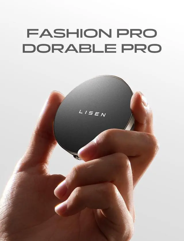 Alt view image 2 of 7 - LISEN for iPhone 17 Magsafe Car Mount Charger, 15W Fast Charging Magnetic Wireless Car Charger [Mini & Metal], 2025 Ultra Magnetic Car Phone Holder Dashboard for iPhone 17 Pro Max Air 16 15 14