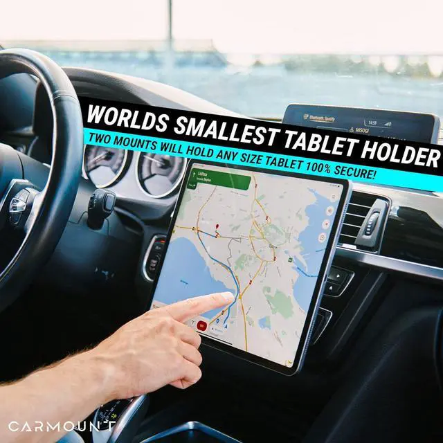 Alt view image 6 of 7 - CARMOUNT F1 Dashboard Car Mount | Magnetic Phone Holder for Car, Ultra Strong 8X N52 Magnets, 360° Rotation, Universal Dash Mount for All Cell Phones | Magnet Phone Holder for Car (1 Pack)