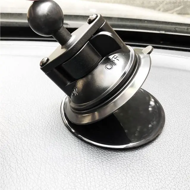 Alt view image 4 of 7 - 4 Pack 95mm Black Adhesive Dashboard Pad Mounting Disk, Mounting Disk for Suction Cup, Dash Mount Pad, 3.74 Inch Universal Suction Cup Adhesive Disc for GPS, Smartphones, Car Cameras