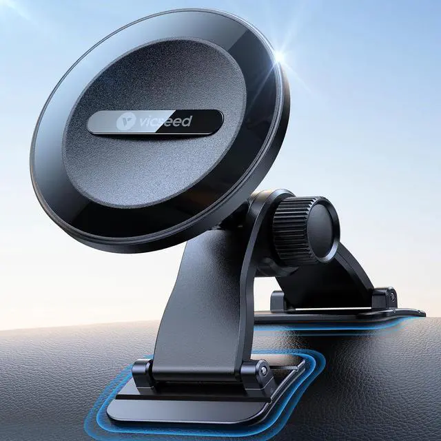 Main image of 2025 Upgrade for MagSafe Car Mount [Strongest Dashboard Adhesive & 25N Magnetic] Cell Phone Holders for Your Car 360° Adjustable Phone Holder Mount for All Smartphones & Vehicles