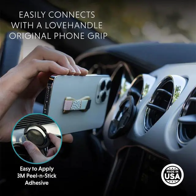 Alt view image 3 of 6 - LOVEHANDLE 360 Universal Swivel Phone Mount - Car Mount - Phone Holder