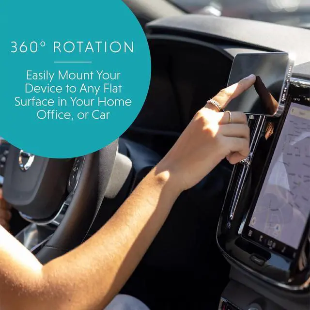 Alt view image 4 of 6 - LOVEHANDLE 360 Universal Swivel Phone Mount - Car Mount - Phone Holder