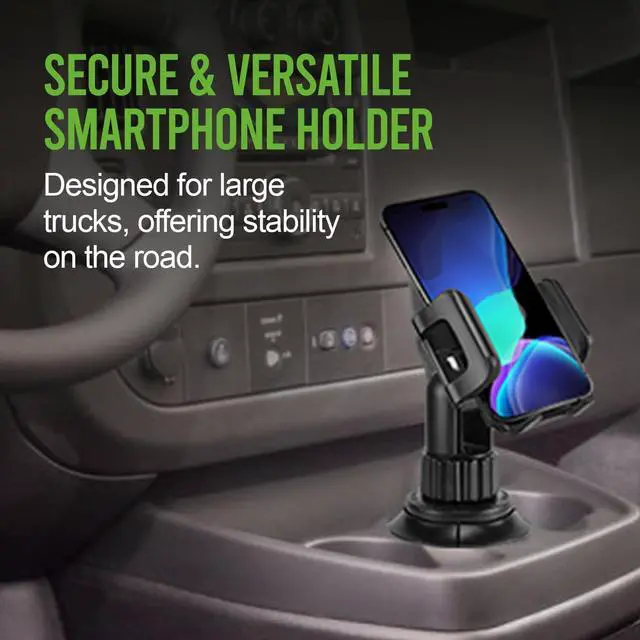 Alt view image 3 of 7 - Car Phone Holder Mount Car Cup Phone Holder Mount Compatible with  iPhones  Galaxy Motorola Moto Google Pixel Smartphones (Fits for Tesla Model 3 Y S X) 6.5-Inch