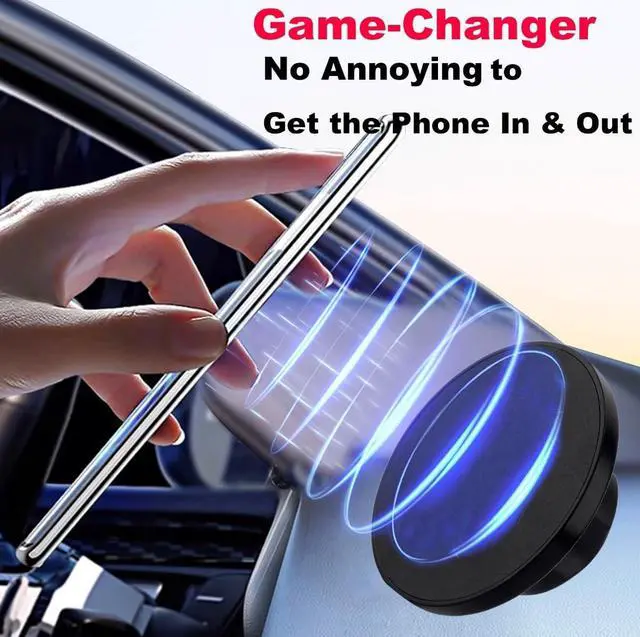 Alt view image 4 of 7 - Magnetic Phone Holder for Ram Mount, 1" (25mm) Ball Mount for Magsafe for Ram B Size Socket