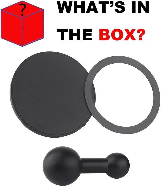 Alt view image 7 of 7 - Magnetic Phone Holder for Ram Mount, 1" (25mm) Ball Mount for Magsafe for Ram B Size Socket
