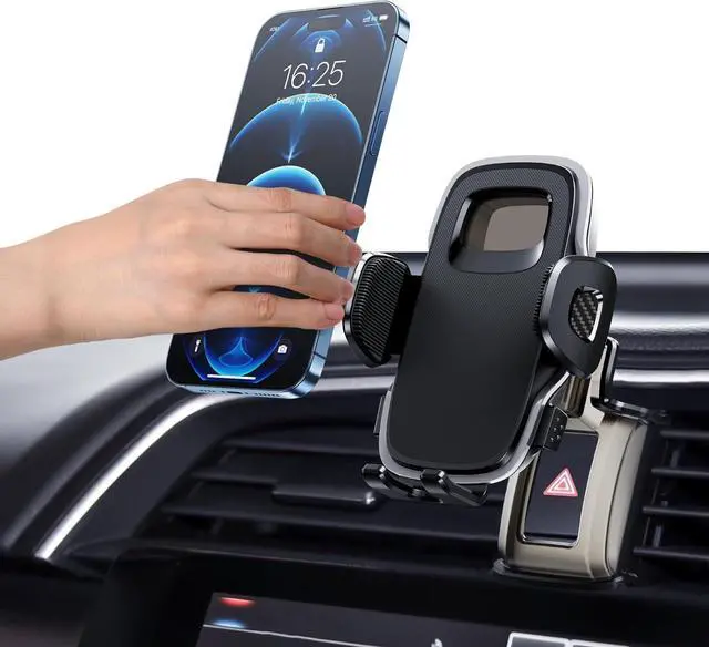 Main image of ELOHEI for Honda Civic Phone Mount with Custom Base, Car Phone Holder for 2016 2017 2018 2019 2020 2021 Honda Civic Accessories (for 10th Gen Honda Civic)