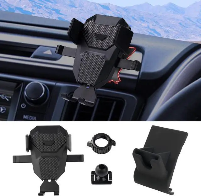Main image of Karltys Cell Phone Holder for Toyota RAV4 2013-2018 Accessories Car Mobile Phone Holder Air Vent Mount for 4-7 Inch Phones Thick Case Friendly Fully Adjustable Stand