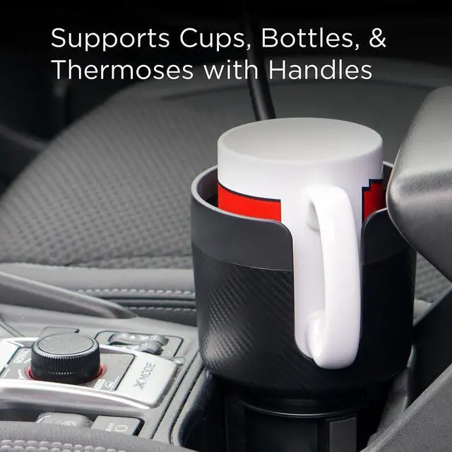 Alt view image 6 of 7 - Limitless CupCargo Cup Holder Expander and Phone Mount with Adjustable Base and Flexible Neck