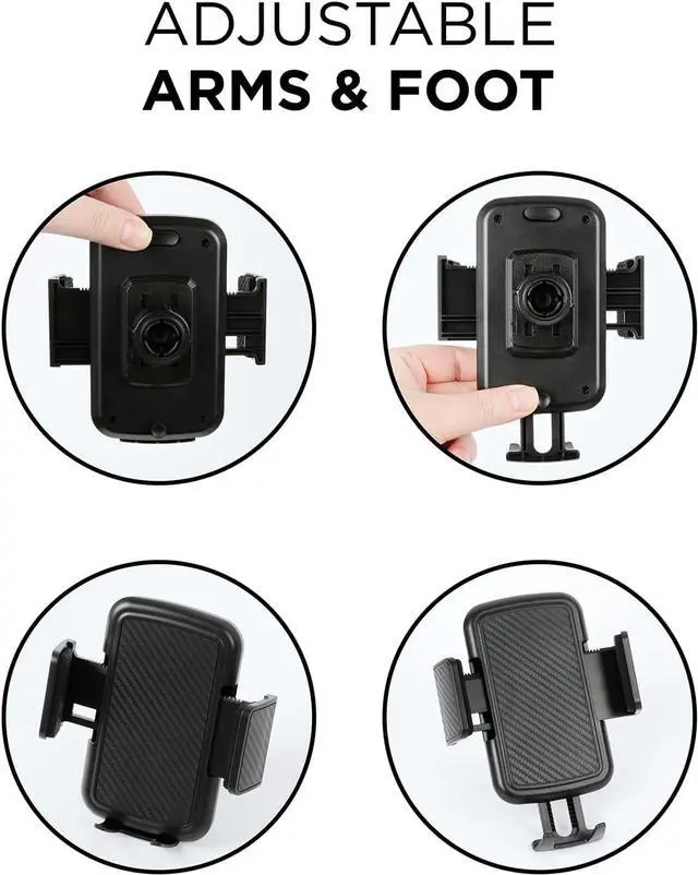Alt view image 7 of 7 - Limitless CupCargo Cup Holder Expander and Phone Mount with Adjustable Base and Flexible Neck