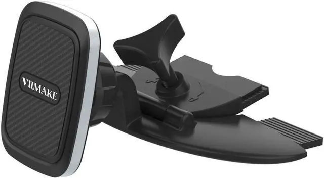 Main image of Car Phone Mount,Magnetic Cd Slot Car Mount Phone Holder 6 Magnet for iPhone 11 Pro Xs MAX XR XS X 8 7 Plus, Galaxy S10 S10+ S10e S9 Note 9 (Black)