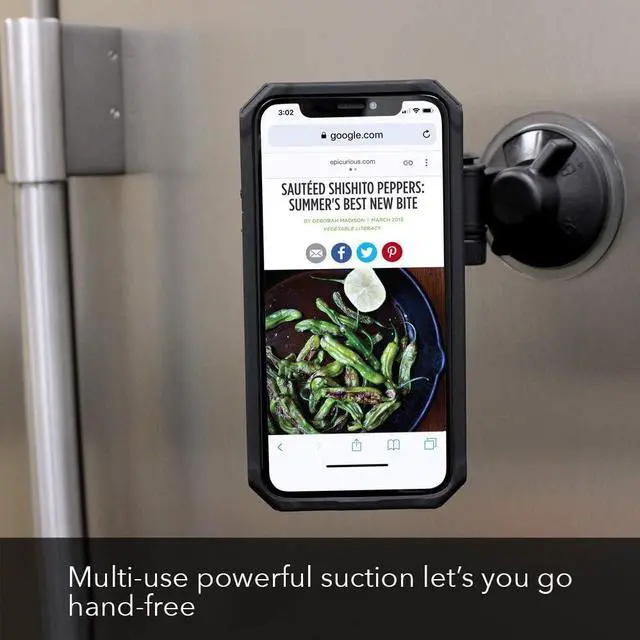 Alt view image 4 of 7 - Rokform - Adjustable Windshield Phone Mount Secured by Strong Suction Cup Base, 210 Degrees of Tilt and 360 Degree of Rotation Phone Holder Compatible with ALL Rokform Twist Lock Cases