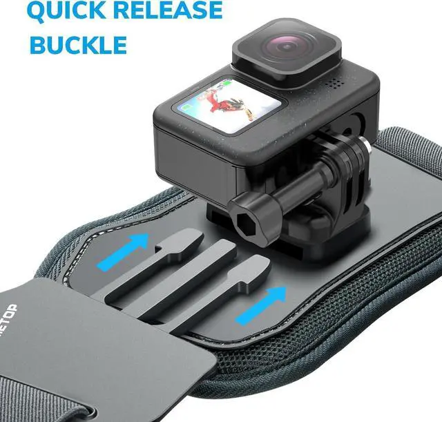 Alt view image 2 of 6 - Phone Chest Mount Harness Holder Mobile Phone Strap Clip Compatible with iPhone Samsung GoPro 13/12/11/10/9/8 DJI Osmo and Most Cell Phones Action Cameras POV/VLOG