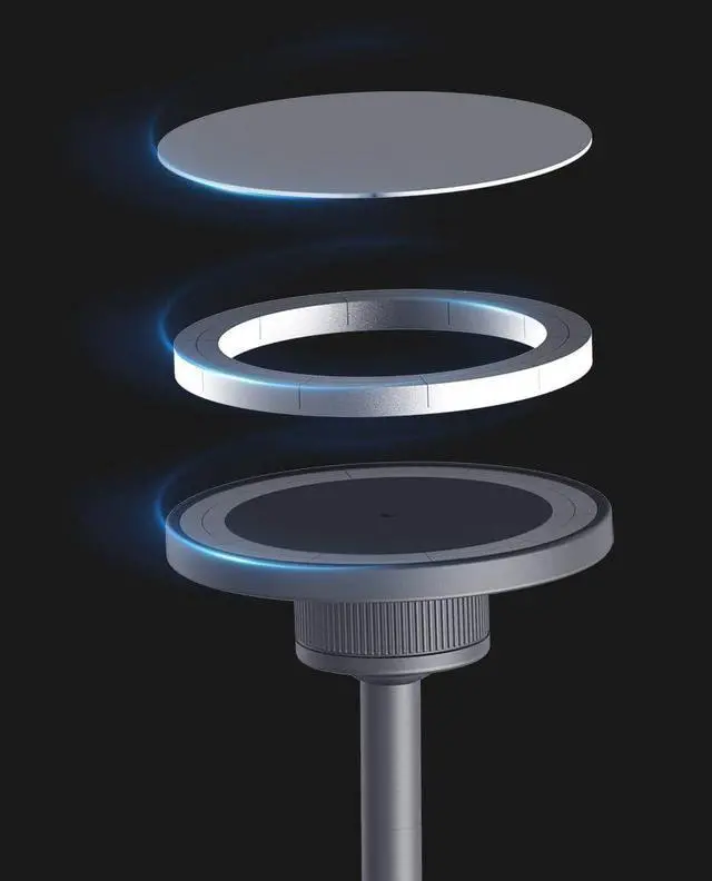 Alt view image 6 of 7 - VION Tesla Model 3 Premium Alloy Phone Mount (2025-2024 Model 3-Highland)