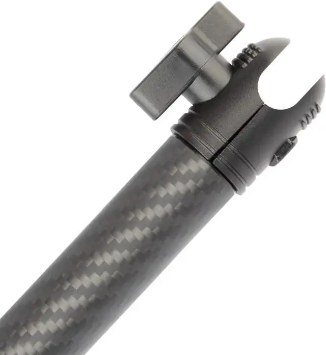 Alt view image 3 of 3 - Bulletpoint Mounting Solutions Dash Mount 10cm Arm Compatible with iPhone and Android Smartphones - Fits 20mm Attachment Ball (Matte Black Carbon Fiber)