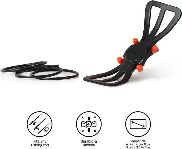 Alt view image 2 of 4 - Deeper Smartphone Mount for Fishing Rod  See Phone and Keep Hands Free While Using Deeper Sonars