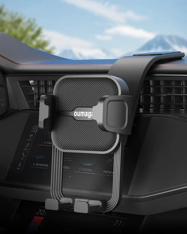 Alt view image 2 of 7 - Universal Dashboard Phone Holder - Super Stable Car Mount, Bendable Titanium Alloy, Compatible with iPhone & Android Smartphones