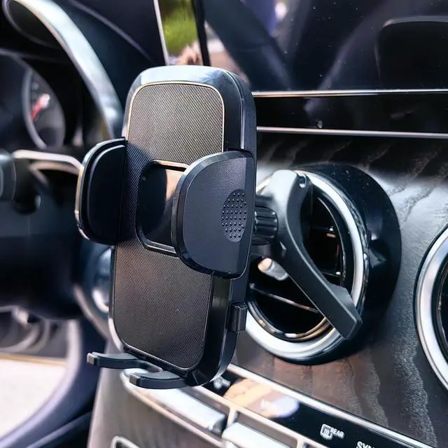 Alt view image 3 of 7 - Car Cell Phone Holder Mount for Chevy Chevrolet Silverado 1500 2500 HD Equinox Colorado Malibu Tahoe Cruze Blazer Camaro Traverse Trax Accessories Support Circular & Vertical Air Vents