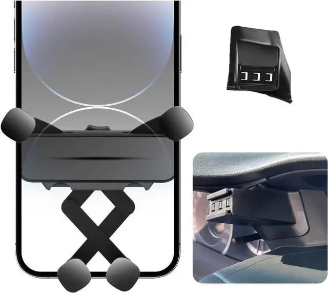 Main image of Car Phone Holder for Honda Accord Auto Accessories[Special Vehicle Installationonly for 2013-2017 AccordNon Universal][Auto Lock Hands Free Cell Phone Mount Car fits for iPhone & All Smartphones]