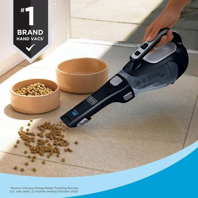 Alt view image 2 of 7 - BLACK+DECKER dustbuster 20V Cordless Handheld Vacuum, Powerful Suction, Home and Car Vacuum (BDH2000L)