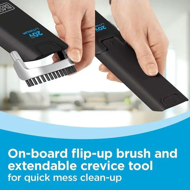 Alt view image 7 of 7 - BLACK+DECKER dustbuster 20V Cordless Handheld Vacuum, Powerful Suction, Home and Car Vacuum (BDH2000L)