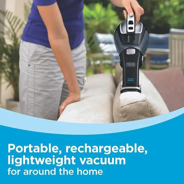 Alt view image 6 of 7 - BLACK+DECKER dustbuster 20V Cordless Handheld Vacuum, Powerful Suction, Home and Car Vacuum (BDH2000L)