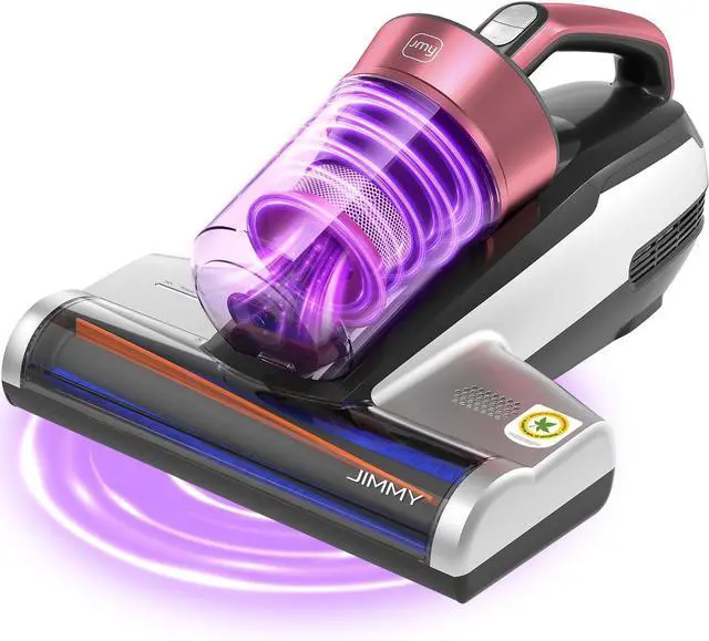Main image of Jimmy Mattress Vacuum Cleaner, Bed Vacuum Cleaner with UV-C Light & Ultrasonic, 15Kpa Suction 500W Powerful Handheld Vacuums for Dust & Pet Hair with HEPA (BX5 Pro, Corded)