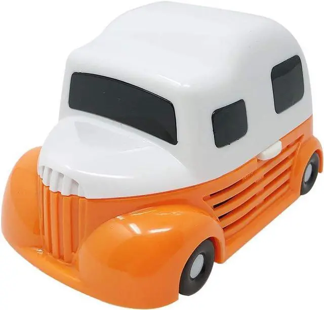 Main image of allydrew Cute Portable Mini Vacuum Cleaner for Home and Office, Orange Truck