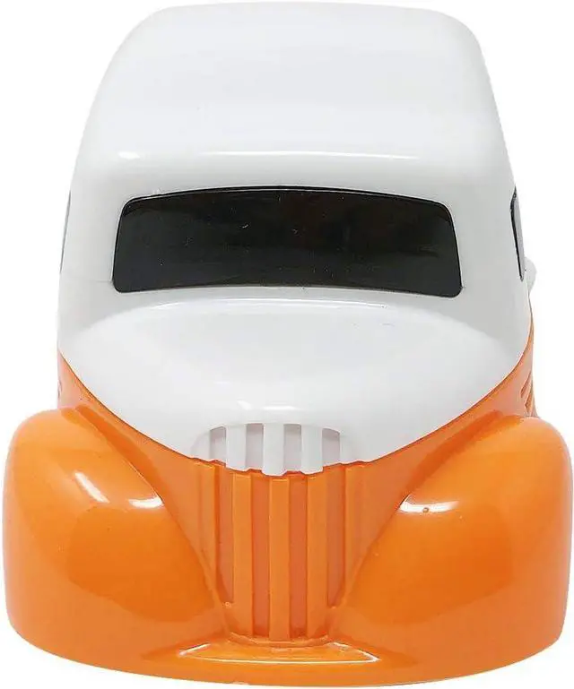 Alt view image 3 of 5 - allydrew Cute Portable Mini Vacuum Cleaner for Home and Office, Orange Truck