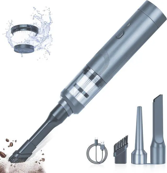 Main image of Handheld Vacuum, 13000Pa Cordless Vacuum, 120W High Power Dry Car Vacuum Cleaner with Multi-Nozzles, Compact Mini Home for Office Pet
